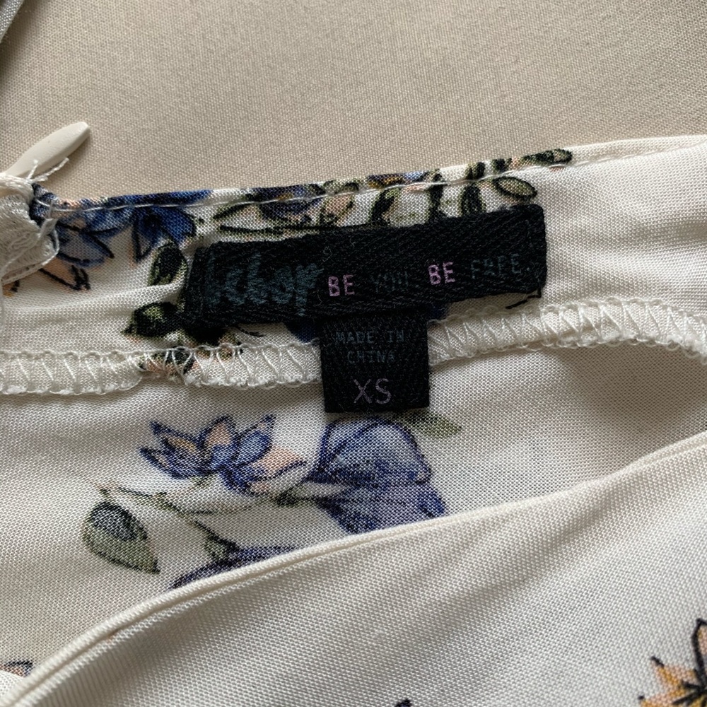Multi Patterned Summer Dress - Picture 3 of 4
